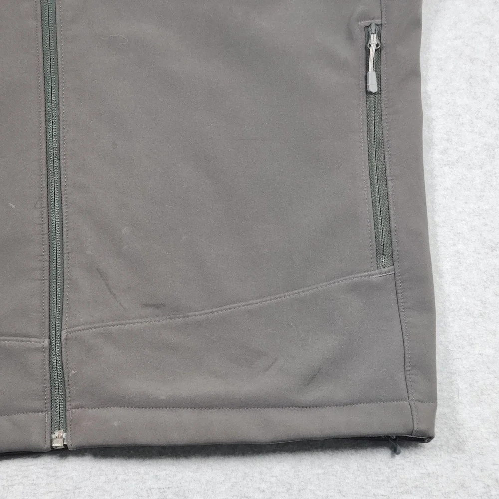 Mountain Hardwear Jacket Mens Large Gray Fairing Soft Shell Wind Resistant